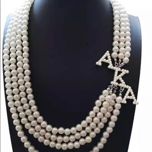 KAPPA AKA 4 Strand Pearl Necklace